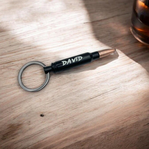 Custom Bullet Keychain Bottle Opener