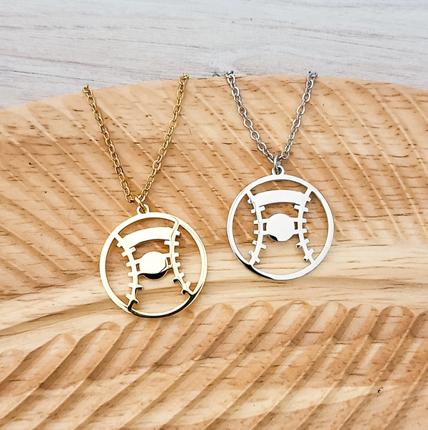 Personalized Baseball / Softball Necklace